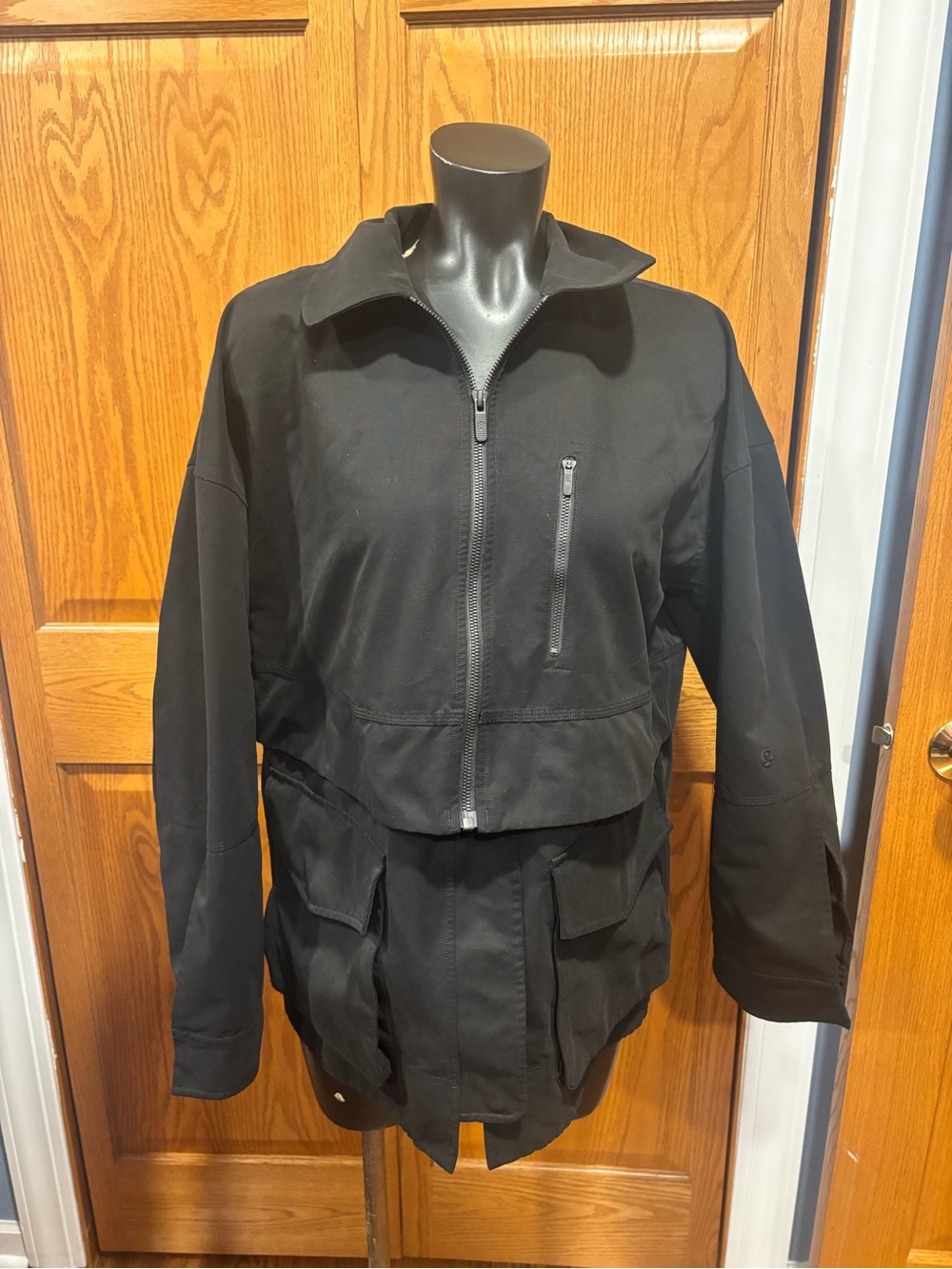 Lululemon Glyde 2-in-1 Adaptable Jacket Black Convertible Utility Jacket